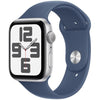 Apple Watch SE GPS - 44 mm - Cassa in alluminio argento - Cinturino Sport denim - M/L