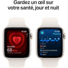 Apple Watch SE GPS - 44 mm - Cassa in alluminio Starlight - Cinturino sportivo Starlight - M/L