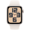 Apple Watch SE GPS - 44 mm - Cassa in alluminio Starlight - Cinturino sportivo Starlight - M/L