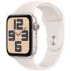 Apple Watch SE GPS - 44 mm - Cassa in alluminio Starlight - Cinturino sportivo Starlight - M/L