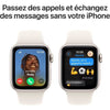 Apple Watch SE GPS + Cellular - 40 mm - Cassa in alluminio Starlight - Cinturino Sport Starlight - S/M