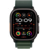 Apple Watch Ultra 2 GPS + Cellular - 49 mm - Cassa in titanio nero - cinturino Alpine Loop verde scuro - Small