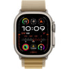 Apple Watch Ultra 2 GPS + Cellular - 49 mm - Cassa in titanio naturale - Cinturino ad anello alpino marrone chiaro - Medio