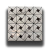 Piastrelle 3D Autoadesive in PET acustiche e isolanti 30x30cm (4mm spessore) TRAPEZI CARRARA