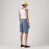 Levi's Jort Baggy Dad Bermuda donna denim oversize vita media Own It Blu