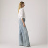 Levi's 728™ High Rise Wide Leg Jeans Donna Vita Alta Gamba Ampia Denim Chiaro