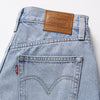 Levi's Short Oversize Bermuda Donna Vita Alta Denim Blu Far And Wide A93110000