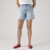 Levi's Short Oversize Bermuda Donna Vita Alta Denim Blu Far And Wide A93110000