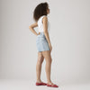 Levi's Short Oversize Bermuda Donna Vita Alta Denim Blu Far And Wide A93110000