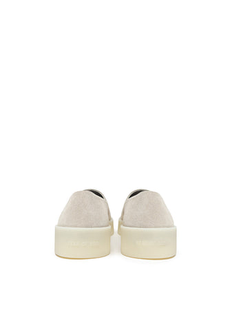 FEAR OF GOD Mocassini in Camoscio Grigio Chiaro con Suola in Gomma Fear of God da uomo