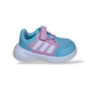 Sneakers bambina Adidas Tensaur Run celeste rosa sportive