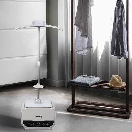 Manichino da stiro - HKoeNIG - Magic Pressing - 1200 W - Con copripantaloni - Bianco