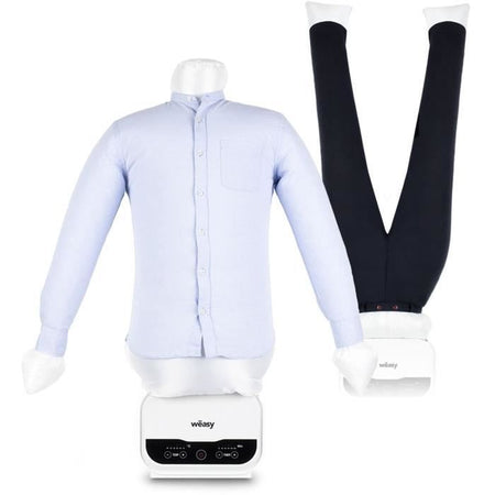 Manichino da stiro - HKoeNIG - Magic Pressing - 1200 W - Con copripantaloni - Bianco
