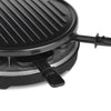 WEASY LUGA60 - Raclette e grill per 4 persone - 900W - Rivestimento antiaderente - 30x30cm - Piatto rimovibile