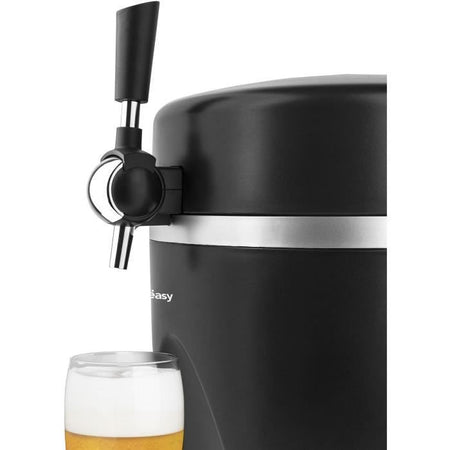 WEASY PINT568 - Erogatore birra 5L - Temperatura da 3 a 6C - 60W - Manico e vaschetta raccogligocce estraibile - Piedini antiscivolo