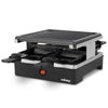 WEASY LUGA40 - Raclette e grill per 4 persone - 600W - Rivestimento antiaderente - 19,7x19,7cm - Piastra removibile