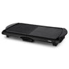 Weasy STO52 Pancha elettrico 2000W - Piatta effetto pietra - 52x27 cm - temperatura regolabile - Revocatura anti -adesiva - serbatoio rimovibile