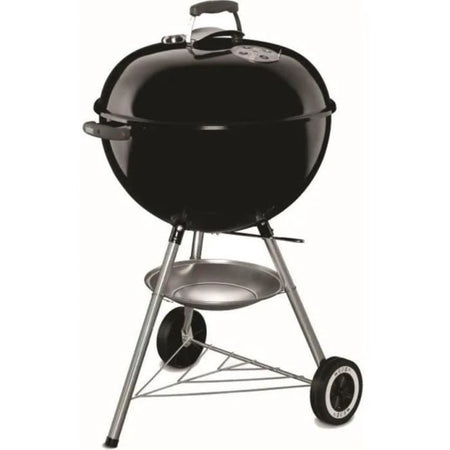 Barbecue a carbonella originale Kettle 57 cm - WEBER - Acciaio cromato - Nero