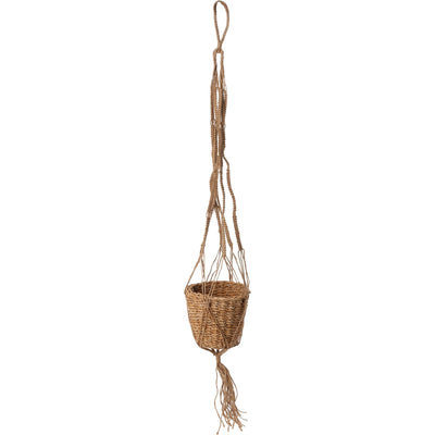 Vaso pensile naturale per fiori e piante