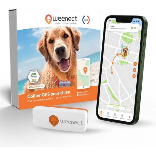Tracker GPS per cani - Weenect XS (White Edition 2023)