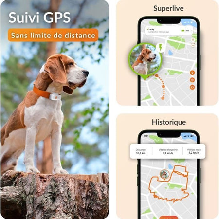 Tracker GPS per cani - Weenect XS (White Edition 2023)