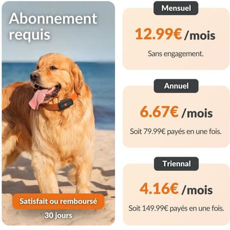 Tracker GPS per cani - Weenect XS (Black Edition 2023)