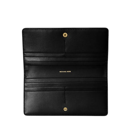 MICHAEL KORS portafogli donna michael kors - lg slim snap wallet - nero da donna