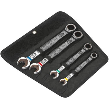 WERA Joker 4 pz. set con chiavi combinate a cricchetto