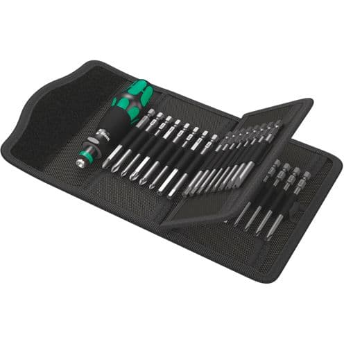 WERA Kraftform Kompakt 62 cust. pieghevole con inserti da 89 mm