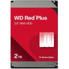 Disco rigido interno - WESTERN DIGITAL - Red Plus - 2TB - 3,5 - NAS dedicato - Classe 5400 RPM - SATA 6 GB/s (WD20EFPX)