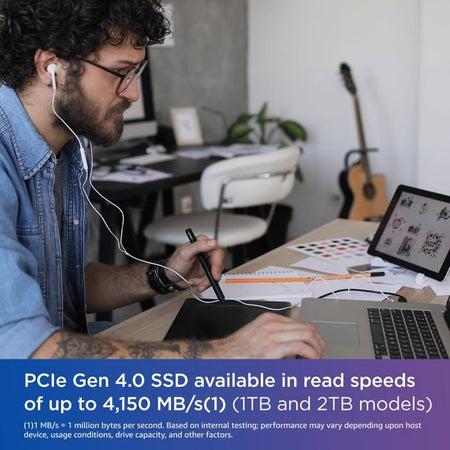 WESTERN DIGITAL - SN580 - Unità SSD interna - NVME - 2TB