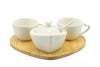 Matrimonio Harmony Set 2 tazzine c/zuccheriera Porcellana