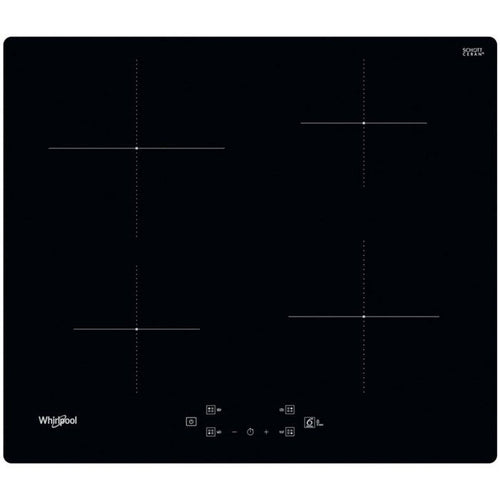 Piano cottura a induzione - WHIRLPOOL - WSQ2160NE - 4 fuochi/booster - 7200 W - Larghezza 60 cm