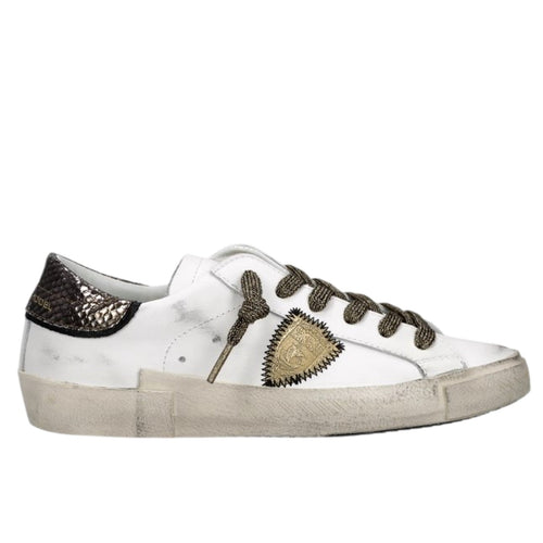 Philippe Model sneaker donna philippe model - prsx low woman - bianco da donna