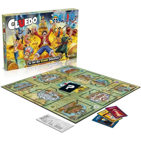 Gioco da tavolo - MOSSE VINCENTI - Cluedo One Piece - Edizione speciale con la ciurma di Rufy