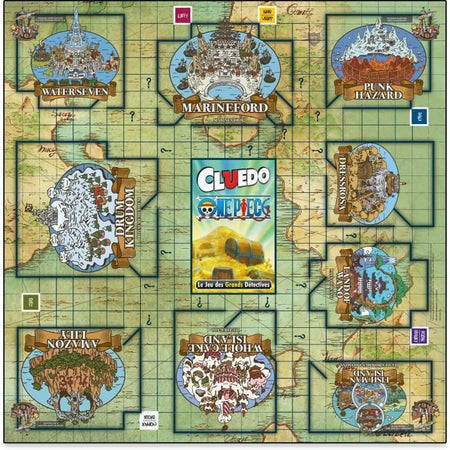 Gioco da tavolo - MOSSE VINCENTI - Cluedo One Piece - Edizione speciale con la ciurma di Rufy