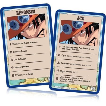 One Piece Quiz - Gioco a quiz - MOSSE VINCENTI - Quiz illustrato sull'universo di One Piece con 500 domande.