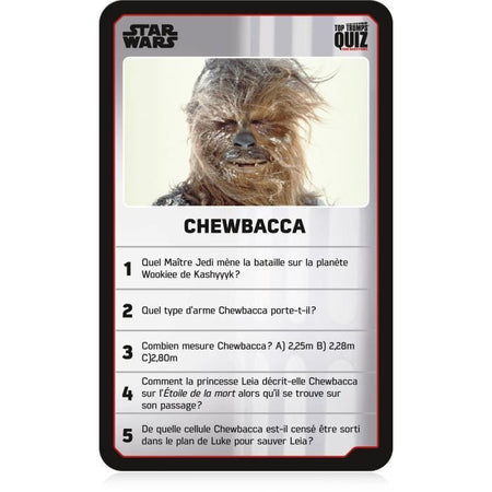 Star Wars Quiz - Plateau Game - Vinning Moves