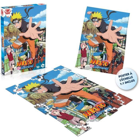 Puzzle naruto shippuden torna a konoha 1000 pezzi - mosse vincenti