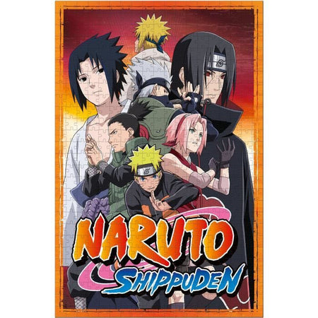 Puzzle Naruto Shippuden Ninjas di Konoha 500 pezzi - MOSSE VINCENTI