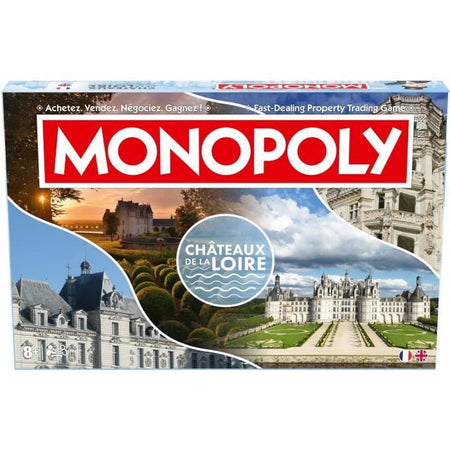 MONOPOLY Chateaux de la Loire - Gioco da tavolo - WINNING MOVES