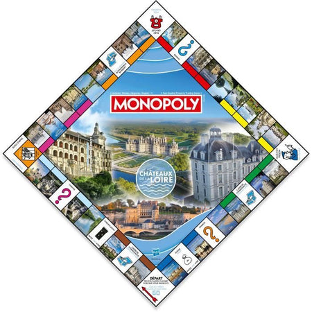 MONOPOLY Chateaux de la Loire - Gioco da tavolo - WINNING MOVES