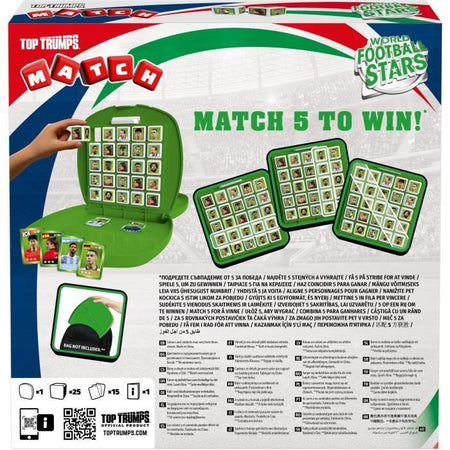 MATCH World Football Stars 2025 - Gioco da tavolo - MOSSE VINCENTI