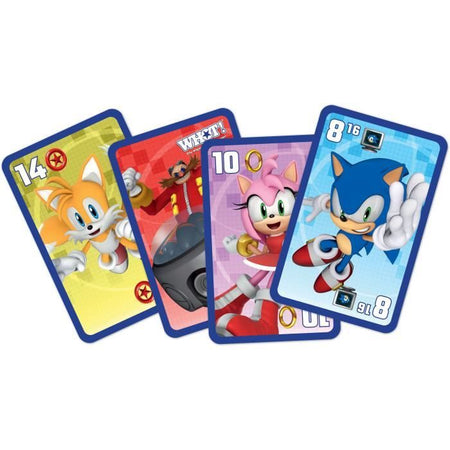 Oh! Sonic the Hedgehog - Gioco di carte - MOSSE VINCENTI - Gioco di carte nei colori Sonic per tutta la famiglia.