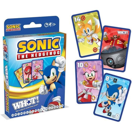Oh! Sonic the Hedgehog - Gioco di carte - MOSSE VINCENTI - Gioco di carte nei colori Sonic per tutta la famiglia.