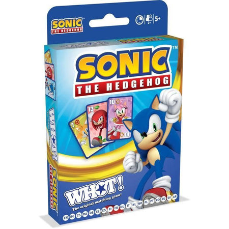 Oh! Sonic the Hedgehog - Gioco di carte - MOSSE VINCENTI - Gioco di carte nei colori Sonic per tutta la famiglia.