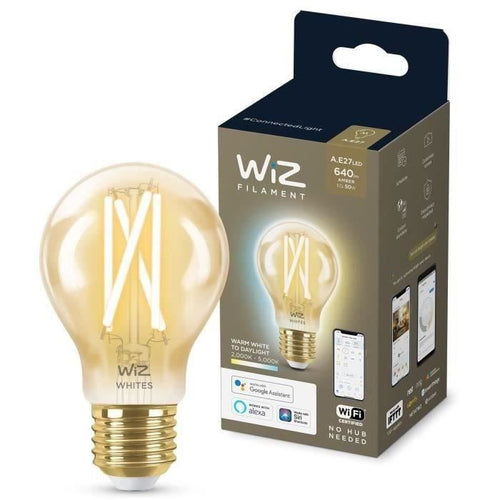 Lampadina connessa WiZ Vintage Bianco variabile E27 50W