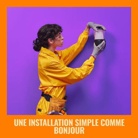 Lampada da parete WIZ ELPAS - Connessa - Esterno - Nera