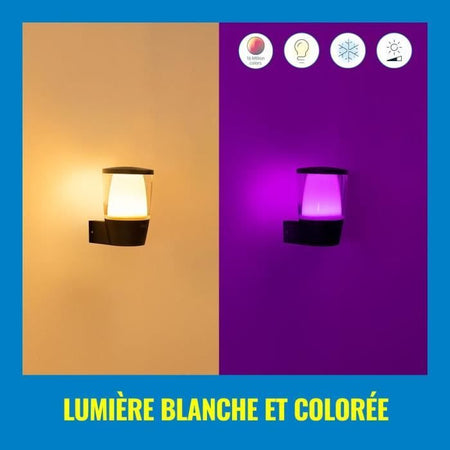 Lampada da parete WIZ ELPAS - Connessa - Esterno - Nera