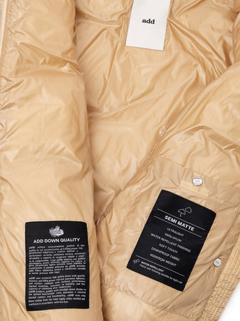 ADD Piumino con cappuccio removibile da donna